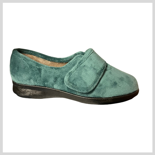 Easy B - Fountain - Aqua Green Velour